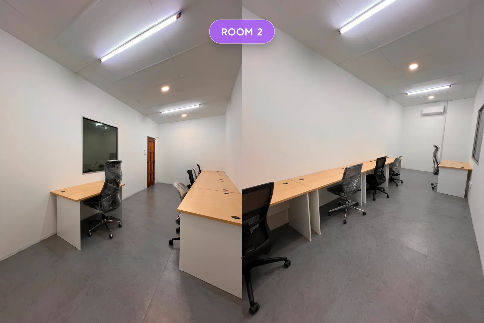寬敞的 Gather Workspace 團隊辦公室